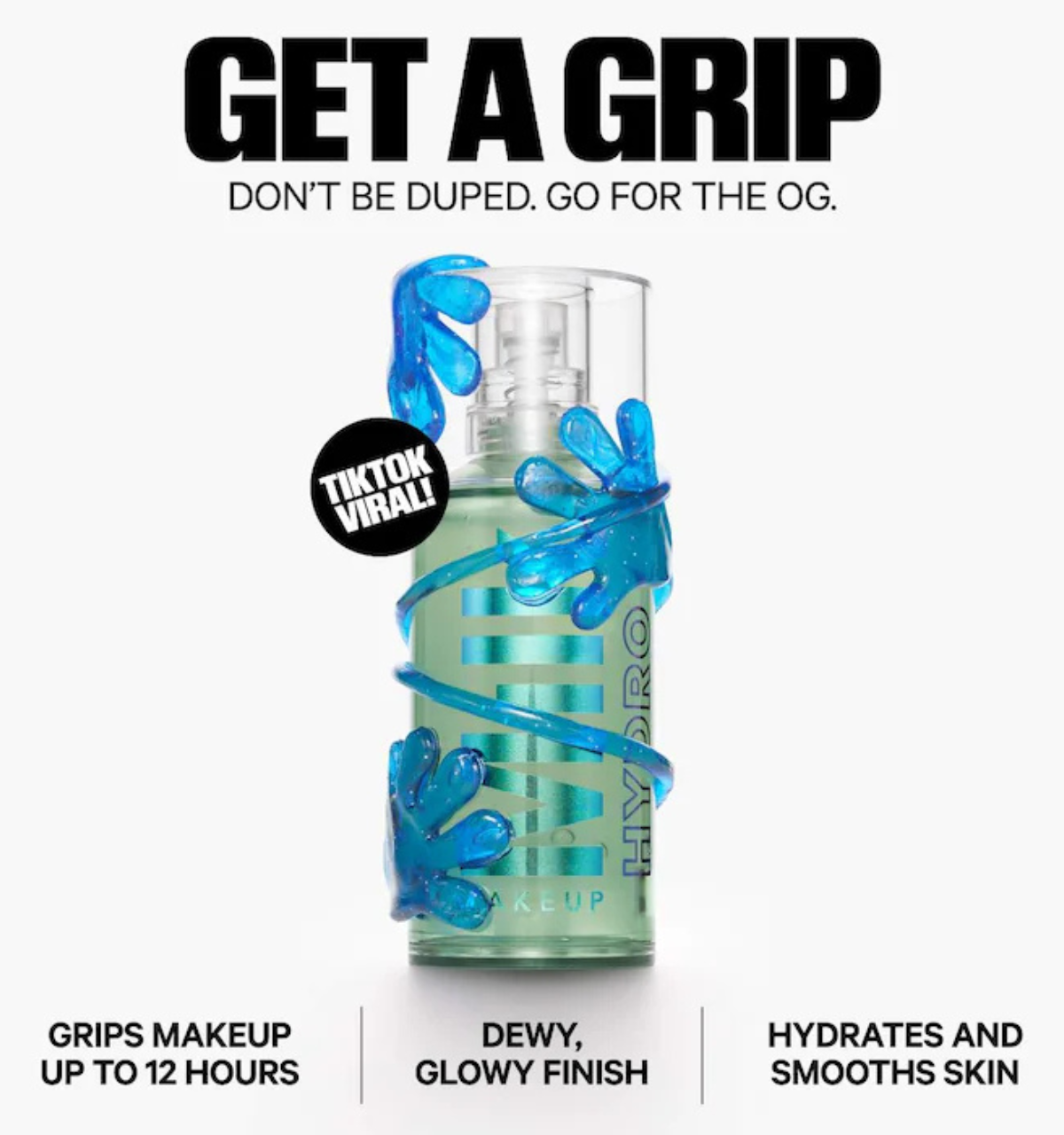 MILK MAKEUP  Mini Hydro Grip Hydrating Makeup Primer with Hyaluronic Acid + Niacinamide