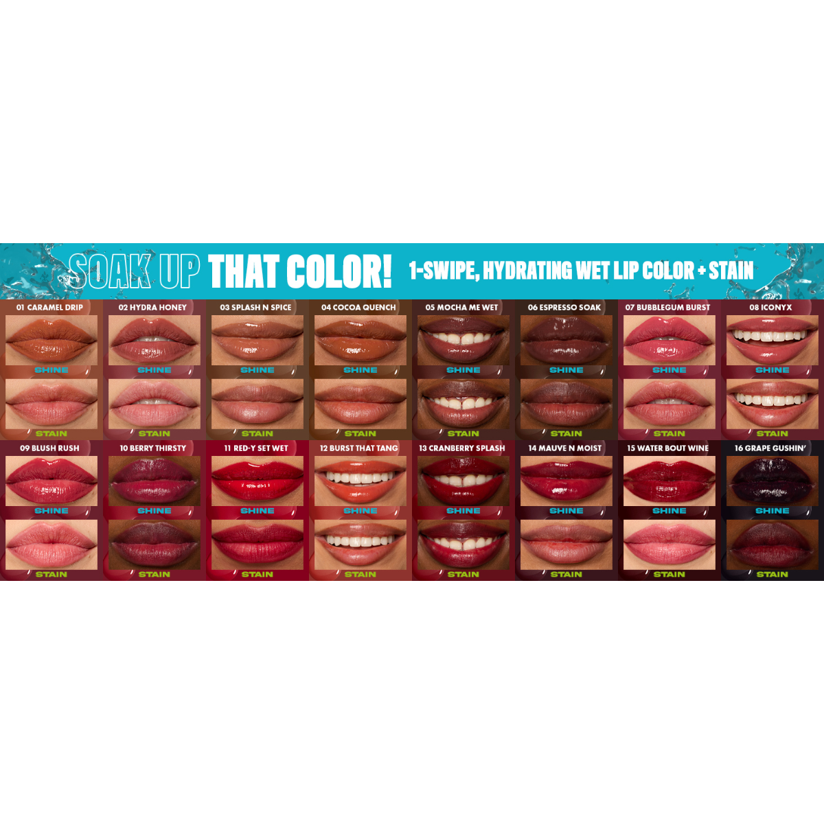 NYX Professional Makeup   Lip IV Hydrating Gloss Stain