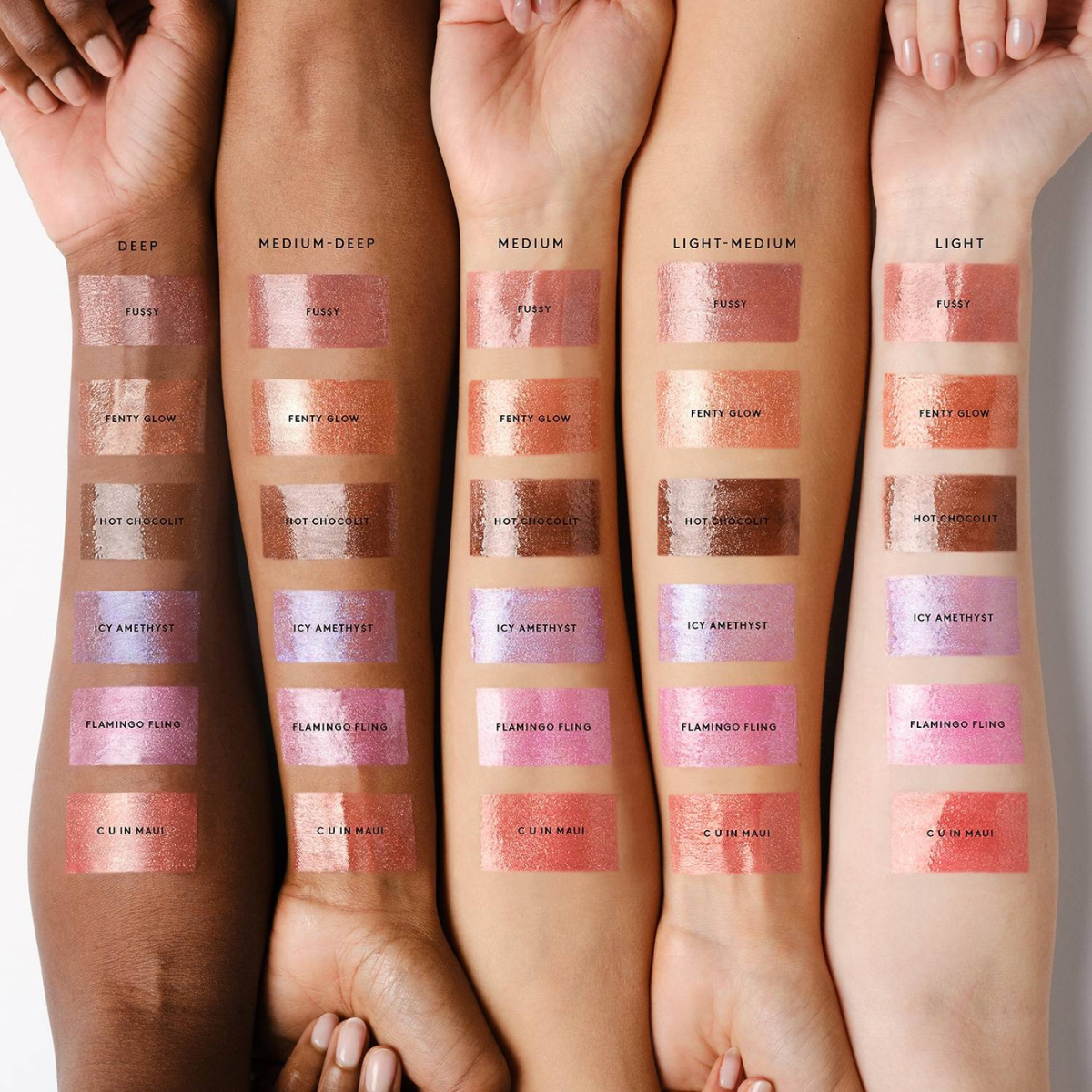 Fenty shimmer gloss sticks