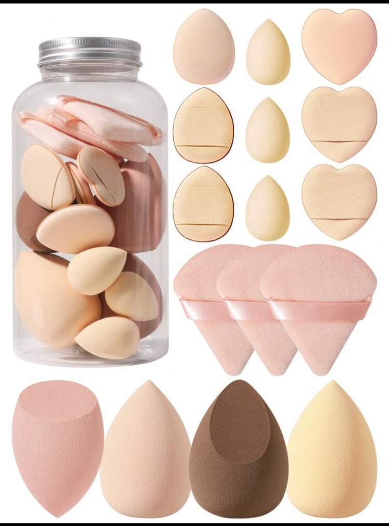 Shein beauty blender n sponges jar