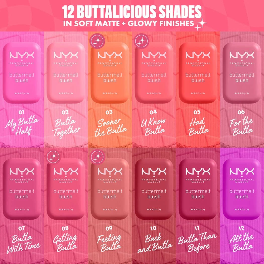 Nyx butter melt blush