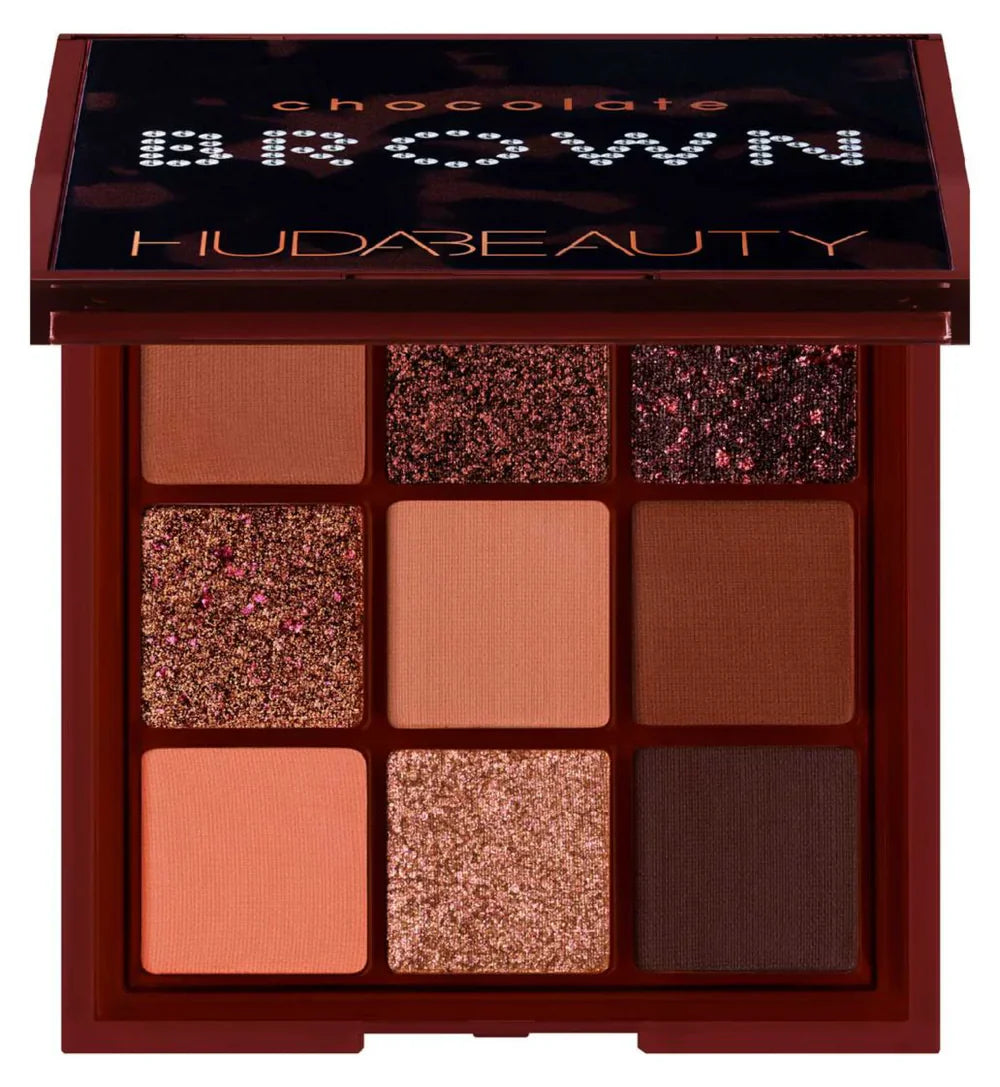 Huda Beauty warm brown obsessions palette – Efs Beauty by Saba