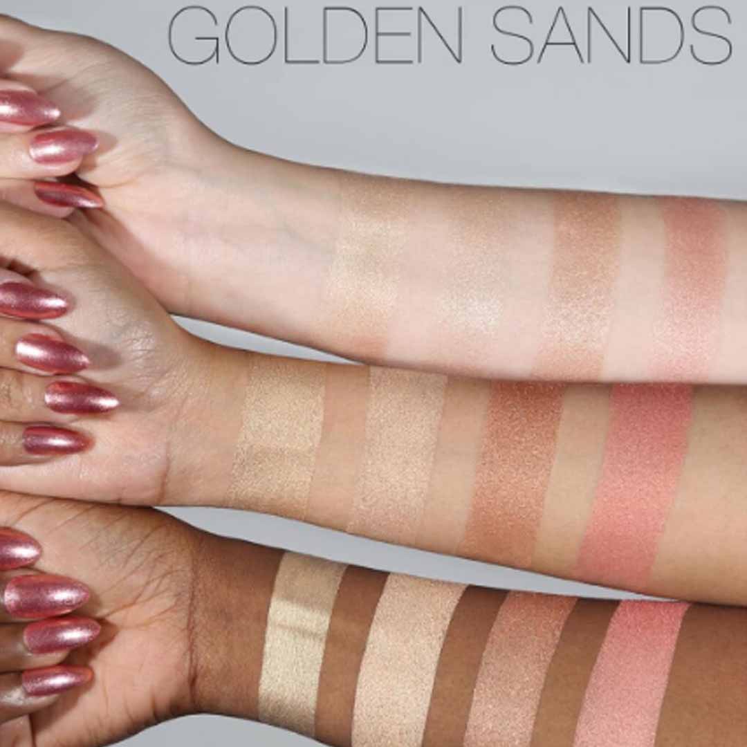 Huda Beauty - 3D Highlighter Palette Golden Sand