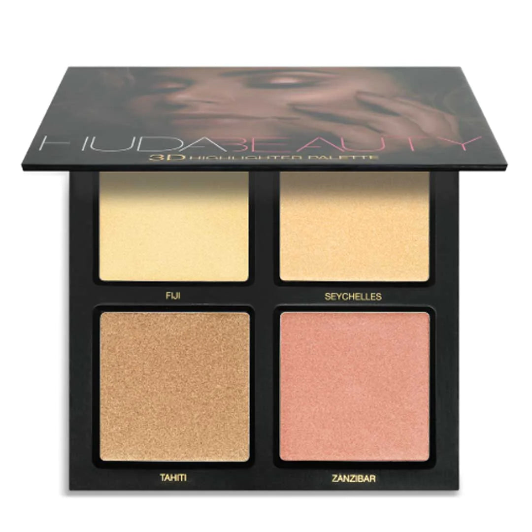 Huda Beauty - 3D Highlighter Palette Golden Sand