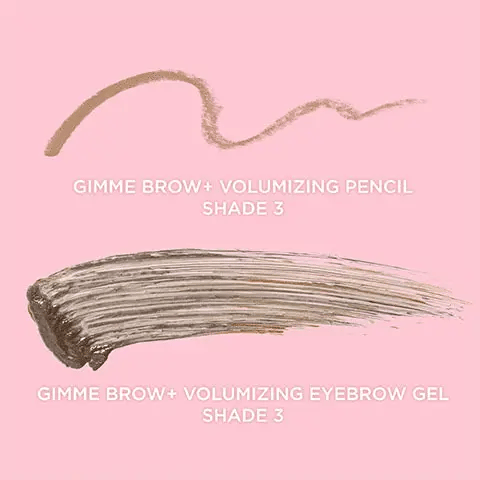 benefit Gimme Brow Goals Volumising Fiber Eyebrow Gel and Pencil Duo Set - Shade 3 Warm Light Brown