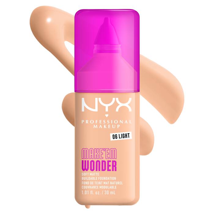 NYX Make ‘Em Wonder™ Soft Matte Buildable Foundation
