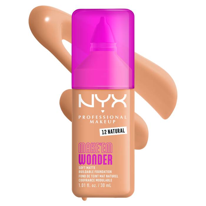 NYX Make ‘Em Wonder™ Soft Matte Buildable Foundation