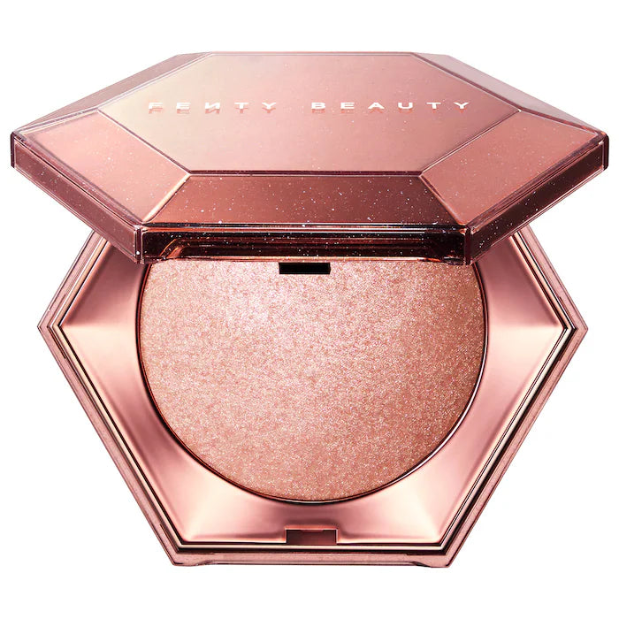 Fenty diamond bomb highlighter Shade rose rave