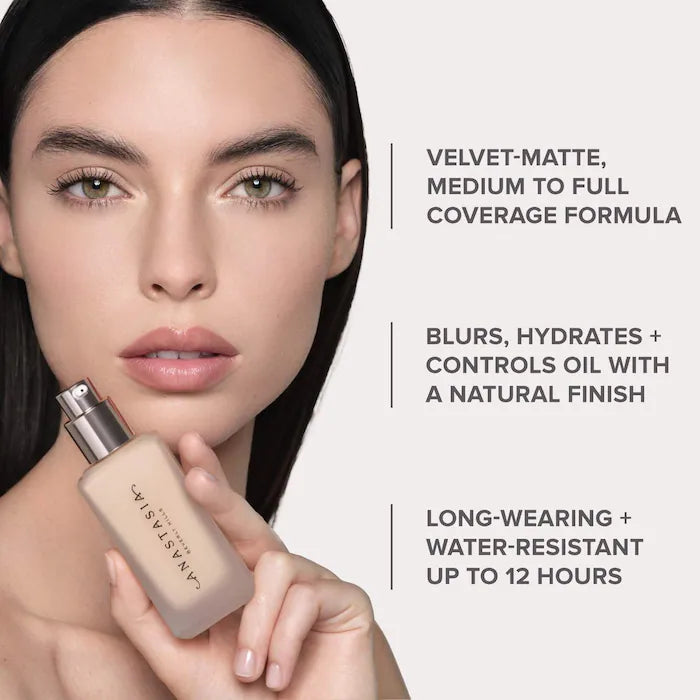 Anastasia Beverly Hills  Impeccable Blurring Second-Skin Matte Foundation