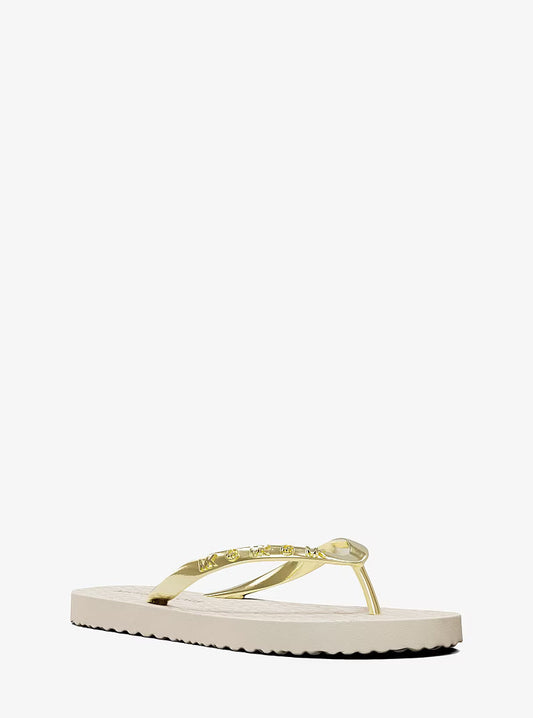 Michael kor - Signature Logo Flip Flops